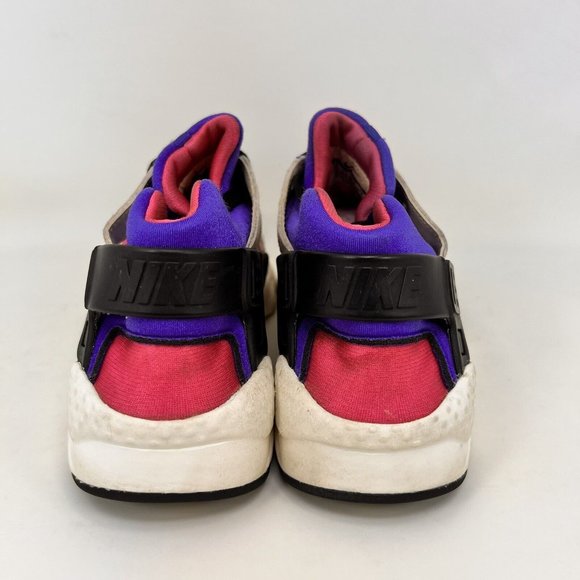 Nike Huarache Running Shoes Desert Sand Violet Size 6Y / Women’s Size 7.5 - Picture 4 of 9